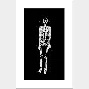 Skeleton Posters and Art